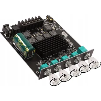 Zabezpečení domácnosti BLUETOOTH ZESILOVAČ 50W + 100W S OCHRANOU PROTI PŘETÍŽENÍ