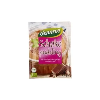 Dennree Pudink čokoládový 3x 45 g bio BIO VEGAN Množství: 1 ks