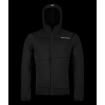 Pánská mikina Pánská Mikina Ortovox Fleece Light Hoody Men's Barva: Black Raven, Velikost: L