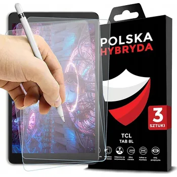 Pouzdro na mobilní telefon 3v1 MATNÁ FÓLIE S EFEKTEM PAPÍRU PRO TABLET TCL TAB 8L
