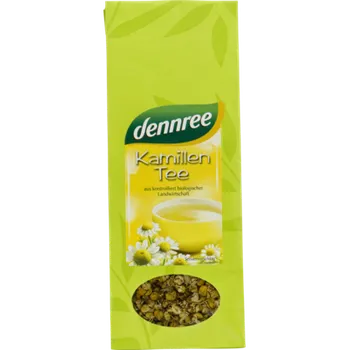 Nápoj Dennree Heřmánkový čaj sypaný 30g bio BIO VEGAN Množství: 1 ks