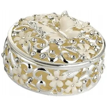 Šperkovnice Šperkovnice na bižuterii Swarovski, krabička, kazeta, motýlek, perla, zirkony