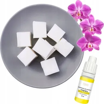 Mýdlo Senzi Cosmetics 1 kg mýdlová báze s nemigrujícím žlutým barvivem 10 ml