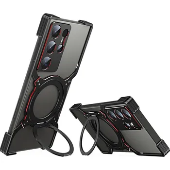 Pouzdro na mobilní telefon Rámeček (bumper) Erbord pro Samsung Galaxy S24 Ultra, červený