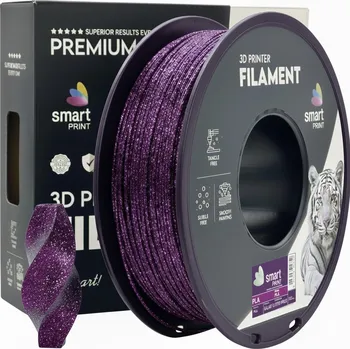 3D tisk Smart Print Filament PLA Galaxy fialový 1.75mm 1kg
