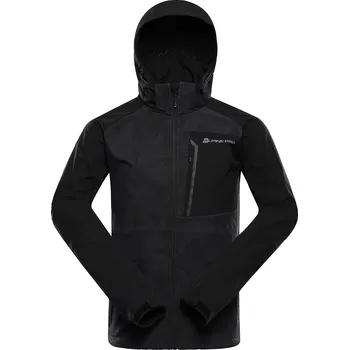 Pánská softshellová bunda Pánská softshellová bunda ALPINE PRO Hoor černá Velikost: XXL