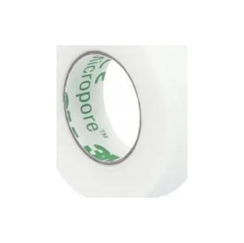 Lepicí páska 3M Papírová Páska Micropore S 1,25 cm x 9,1 m 1 role