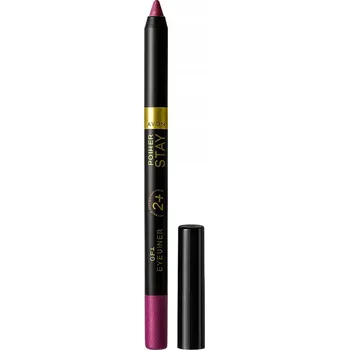 Oční linky AVON Gelová tužka na oči 24 hodin Powerstay PINK PLUM (Švestkově Růžová)