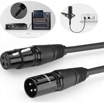 Audio kabel XLR kabel - XLR Ugreen XLR - XLR 5M (5 metrů)