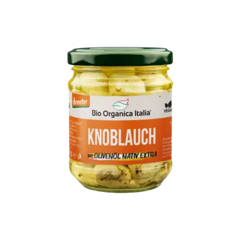 Sušená zelenina Bio Organica Česnek v olivovém oleji 190g bio BIO DEMETER VEGAN Množství: 1 ks
