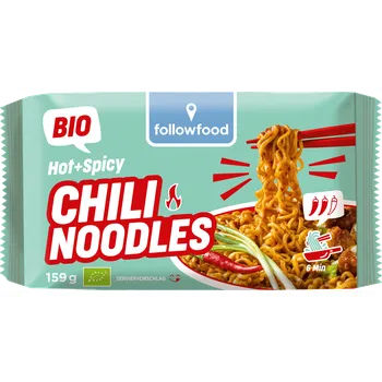 Followfood Chilli nudle 159 g bio BIO VEGAN Množství: 1 ks