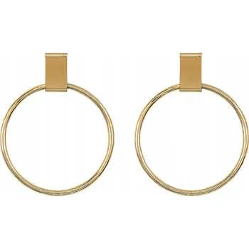 Náušnice ZLATÉ KRUHOVÉ NÁUŠNICE K930