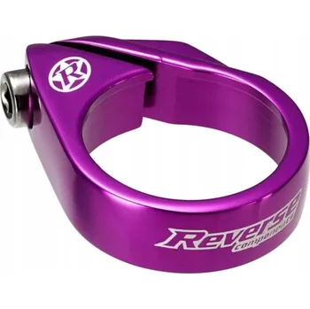 Sedlovka Objímka (svorka) sedlovky Reverse Bolt Clamp 34.9 mm purpurová