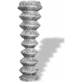 Pletivo VidaXL Pletivo pozinkované