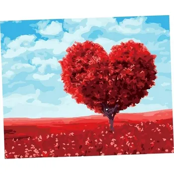 Malování podle čísel 40x50cm Srdce /Koh-I-Noor