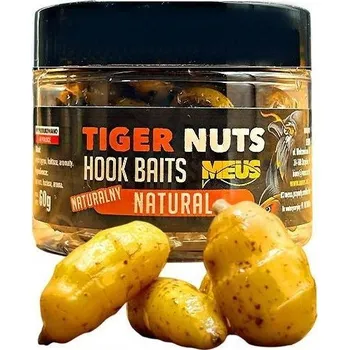 Návnadová surovina TYGŘÍ OŘECH MEUS HÁČKOVÝ XXL PŘÍRODNÍ