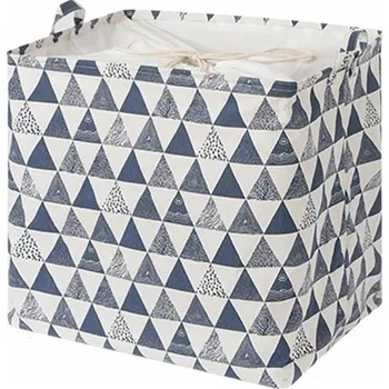 Koš na prádlo Koš na prádlo Ecarla 96 l, modrý