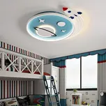 Brilagi -LED Dětské stropní svítidlo STARSHIP LED/64W/230V 3000/4500/6000K modrá