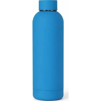 Termoska Termoska ocelová 500 ml na teplé i studené nápoje modrá