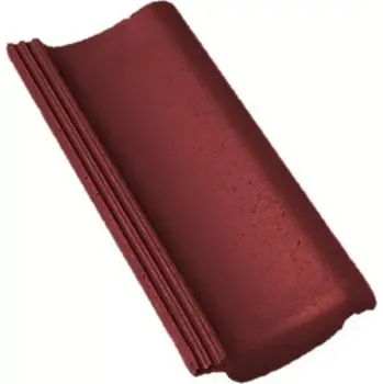 Střešní krytina Bramac Moravská Taška Protector Plus půlená taška 18 x 42 cm červenohnědá