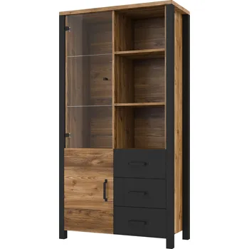 Vinotéka MOB Oralee Typ 13 (smrk + černá matná)