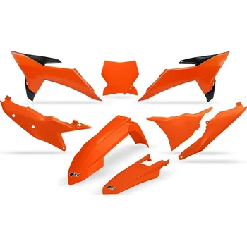 UFO sada plastů KTM SX 125 / 150 / 250 / 300, SXF (SX-F) 250 / 350 / 450 '25-'26 (oranžová)