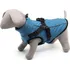 Obleček pro psa Aero zimní bunda pro psa s postrojem modrá 23 cm