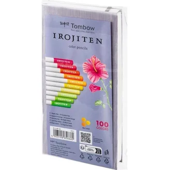 Pastelka Tombow Pastelky IROJITEN - set Fluorescence l, 10 odstínů