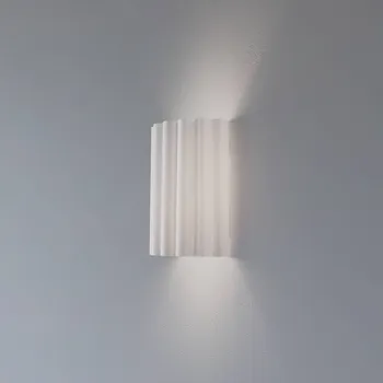 Lampička Duolla Nástěnné světlo Aria, bílé, mikrovlákno, E27 bílá 1 x 15 W LED - Doprava zdarma