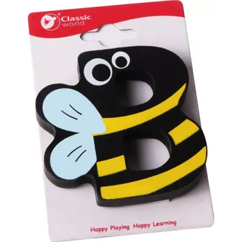 Dřevěná hračka Classic World Dřevěné Písmeno B