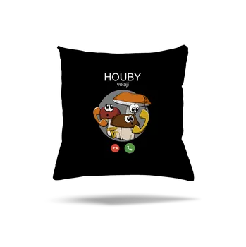 Polštář Bastard Houby volají polštář Black