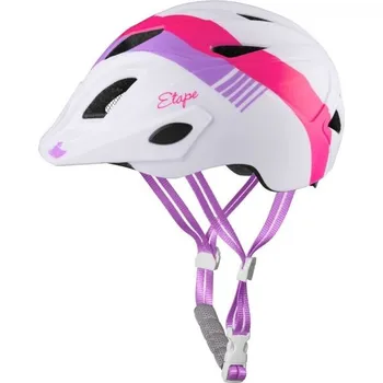 Cyklistická přilba Dětská cyklistická přilba Etape PLUTO LIGHT XS/S Bílá