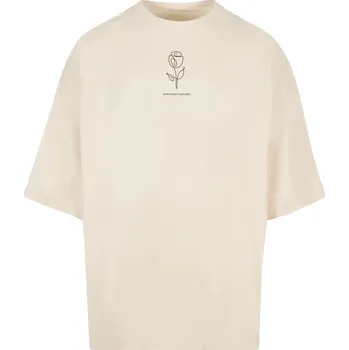 Pánské tričko Spring - Tulip Flower Huge Tee - whitesand 4XL