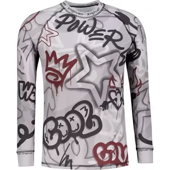 Pánské funkční termo triko s dlouhým rukávem premium ALTISPORT VOJ/ALM054TER01 TMAVĚ ŠEDÁ S