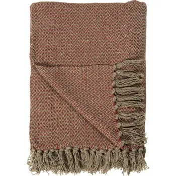 přikrývka Pléd/přehoz Ib Laursen hnědý 130x160 cm