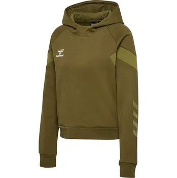 Dámská móda Mikina s kapucí Hummel HMLTRAVEL SWEAT HOODIE WOMAN 220296-6599 Velikost M
