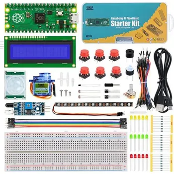 Elektronická stavebnice Raspberry Pi Pico Basic Starter Kit