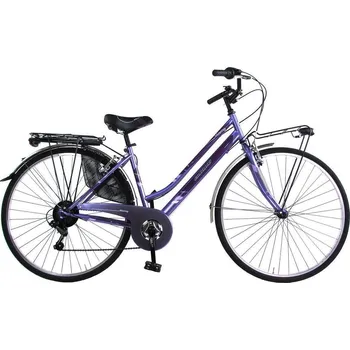 CANELLINI Dámské městské kolo Canellini MOVING 28" M FIALOVÁ 2025
