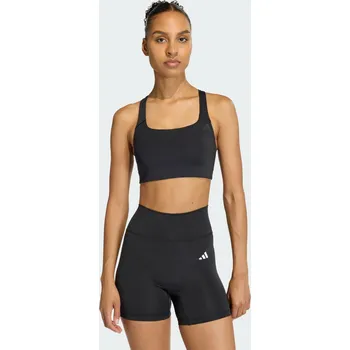 Dámské spodní prádlo ADIDAS Optime Workout Medium Support Bra 2XS ČERNÁ