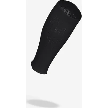 Cyklistické oblečení KIPRUN Běžecké kompresní návleky 900 S ČERNÁ