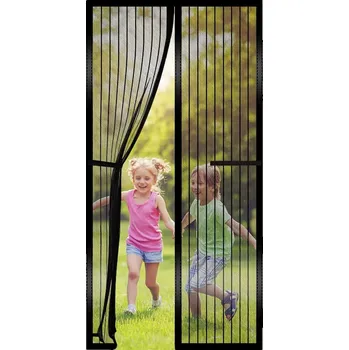 Moskytiéra Moskytiéra na dveře 90x210cm Černá