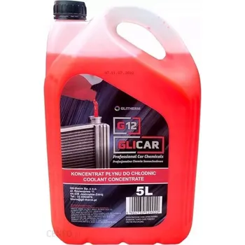 Náplň do chladiče a ostřikovače Chladicí kapalina Glicar G12 5 l