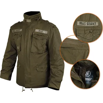 Pánská softshellová bunda Brandit pánská bunda parka s kapucí 3101.1.L velikost L