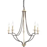 ACA Lighting závěsné svítidlo 5XE14 antická/rez kov D70XH175CM LYON EG5875P70R