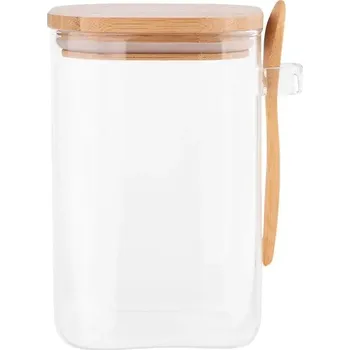 Dóza na potraviny Skleněná dóza s lžičkou Altom Design 1 l