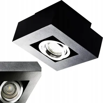 Bodové svítidlo Bodové Stropní svítidlo KANLUX Stobi DLP 50-B Černé