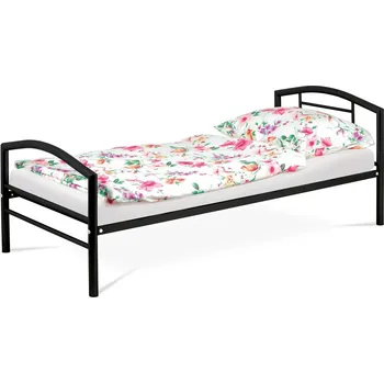 Postel MOB Kovová postel 90x200 Artium Brotonetta (lesk černý)