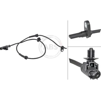 Přislušenství brzdového systému Snímač, počet otáček kol A.B.S. 31865