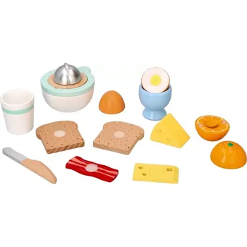 Dětská kuchyňka Dřevěná snídaňová sada s odšťavňovačem pro děti