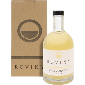 Likér ROVINY Zázvorový likér 0,5l 18%